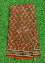 Load image into Gallery viewer, Bhagru Print Pure Soft Cotton Saree
