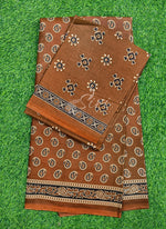 Load image into Gallery viewer, Bhagru Print Pure Soft Cotton Saree