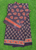 Load image into Gallery viewer, Bhagru Print Pure Soft Cotton Saree