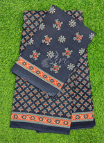 Load image into Gallery viewer, Bhagru Print Pure Soft Cotton Saree