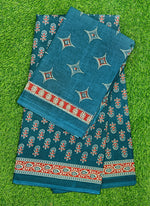 Load image into Gallery viewer, Bhagru Print Pure Soft Cotton Saree