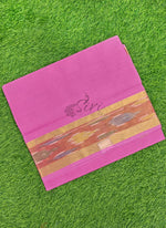 Load image into Gallery viewer, Latest Pure Cotton Saree in Ikat Design Border