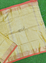 Load image into Gallery viewer, Latest Tissue Cotton Saree