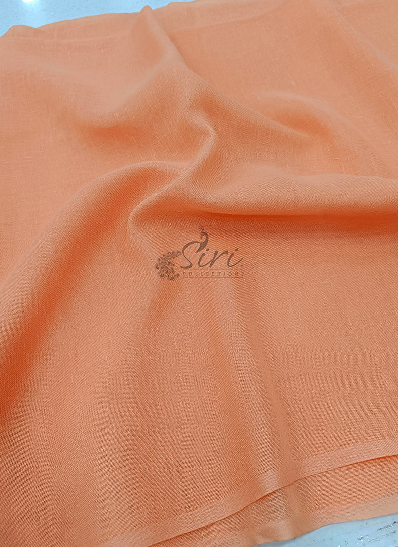 Elegant Plain Linen Fabric