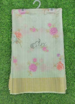 Load image into Gallery viewer, Lovely Digital Print Jute Gicha Silk Saree