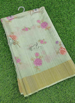 Load image into Gallery viewer, Lovely Digital Print Jute Gicha Silk Saree