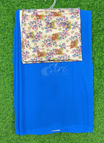 Load image into Gallery viewer, Lovely Georgette Saree With Designer Blouse