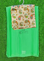 Load image into Gallery viewer, Lovely Crepe Georgette Saree With Printed Blouse