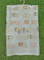 Load image into Gallery viewer, Lovely Organza Saree in Cute Birds Design