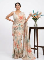Load image into Gallery viewer, Beautiful Shibori Satin Georgette Saree