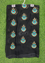 Load image into Gallery viewer, Lovely Georgette Saree in Embroidery Butis