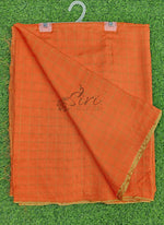 Load image into Gallery viewer, Beautiful Jute Georgette Saree in Zari Checks