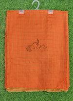 Load image into Gallery viewer, Beautiful Jute Georgette Saree in Zari Checks