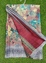 Load image into Gallery viewer, Beautiful Printed Crepe Georgette Saree

