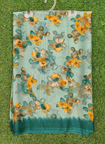 Load image into Gallery viewer, Beautiful Printed Crepe Georgette Saree