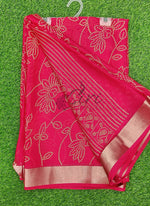 Load image into Gallery viewer, Lovely Printed Moss Georgette Saree