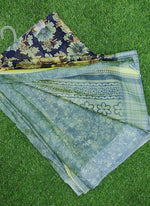Load image into Gallery viewer, Latest Printed Chiffon Saree with Blouse