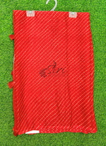 Load image into Gallery viewer, Beautiful Printed Chiffon Saree in Self Lines Texture