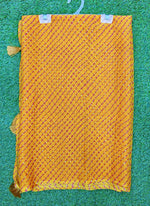 Load image into Gallery viewer, Beautiful Printed Chiffon Saree in Self Lines Texture