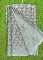 Load image into Gallery viewer, Beautiful Printed Crepe Chiffon Saree
