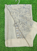 Load image into Gallery viewer, Beautiful Soft Moss Georgette Saree