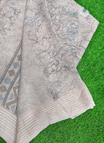 Load image into Gallery viewer, Beautiful Soft Moss Georgette Saree