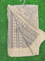 Load image into Gallery viewer, Beautiful Soft Moss Georgette Saree