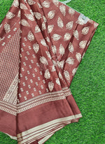 Load image into Gallery viewer, Beautiful Printed Crepe Georgette Saree