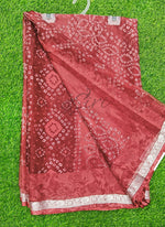 Load image into Gallery viewer, Latest Beautiful Printed Chiffon Saree with Border