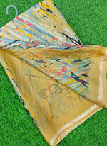 Load image into Gallery viewer, Lovely Printed Chiffon Saree in Soft Borders