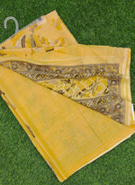 Load image into Gallery viewer, Beautiful Floral Printed Crepe Silk Saree from Siri Collections