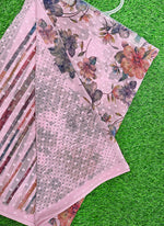 Load image into Gallery viewer, Beautiful Soft Georgette Saree in Self Butis