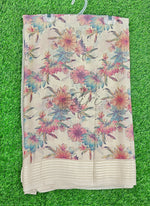 Load image into Gallery viewer, Beautiful Printed Moss Georgette Saree