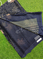 Load image into Gallery viewer, Latest Printed Chiffon Saree in Foil Print
