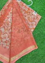 Load image into Gallery viewer, Latest Printed Chiffon Saree with Self Border