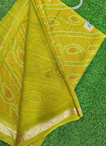 Load image into Gallery viewer, Latest Printed Chiffon Saree with Self Border