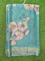 Load image into Gallery viewer, Latest Printed Chiffon Saree with Self Border