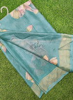 Load image into Gallery viewer, Latest Printed Chiffon Saree with Self Border