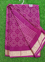 Load image into Gallery viewer, Latest Printed Fancy Chinon Crepe Saree