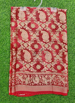 Load image into Gallery viewer, Latest Printed Fancy Brasso Saree