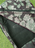 Load image into Gallery viewer, Beautiful Floral Printed Satin Chiffon Saree