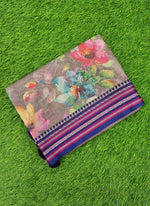 Load image into Gallery viewer, Beautiful Floral Digital Prints on Pure Kota Saree