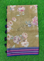 Load image into Gallery viewer, Beautiful Floral Digital Prints on Pure Kota Saree