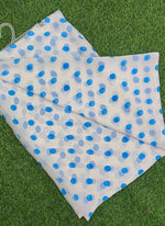 Load image into Gallery viewer, Latest Printed Georgette Saree in Polka Dots Design