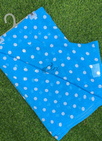Load image into Gallery viewer, Latest Printed Georgette Saree in Polka Dots Design
