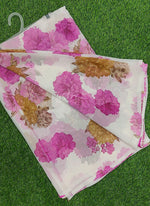 Load image into Gallery viewer, Latest Printed Georgette Saree in Floral Design