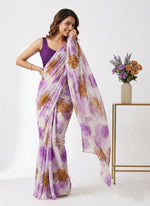 Load image into Gallery viewer, Latest Printed Georgette Saree in Floral Design