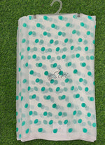 Load image into Gallery viewer, Latest Printed Georgette Saree in Polka Dots Design