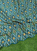 Load image into Gallery viewer, Beautiful Digital Print Silk Cutwork Dupatta