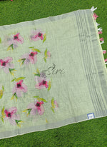 Load image into Gallery viewer, Lovely Digital Floral Print Linen Dupatta